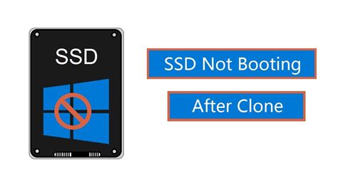 cloned disk does not boot|make ssd bootable after cloning.